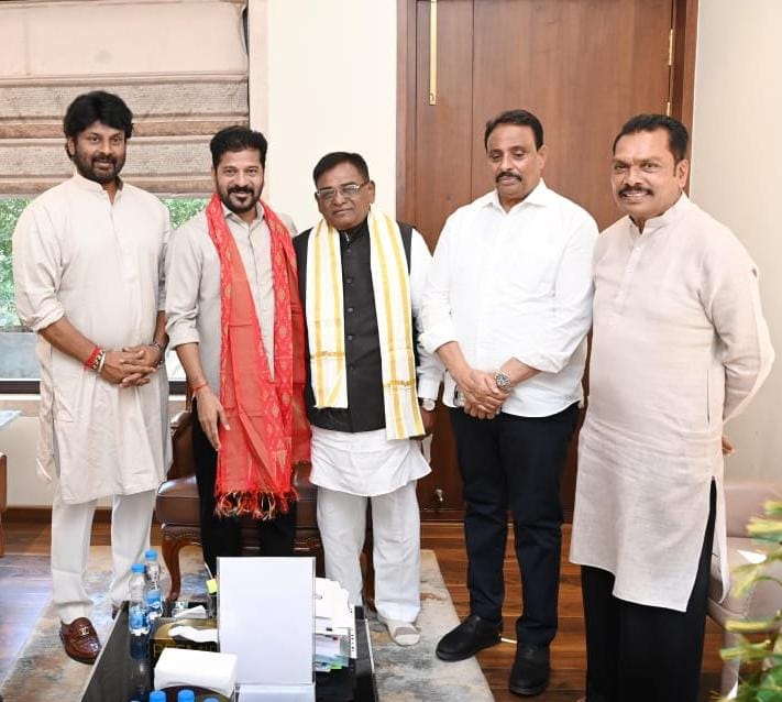 MLA Raj Thakur : రామగుండం అభివృద్ధి గురించి ముఖ్యమంత్రి రేవంత్ రెడ్డి ని కలిసి ఎమ్మెల్యే రాజ్ ఠాకూర్