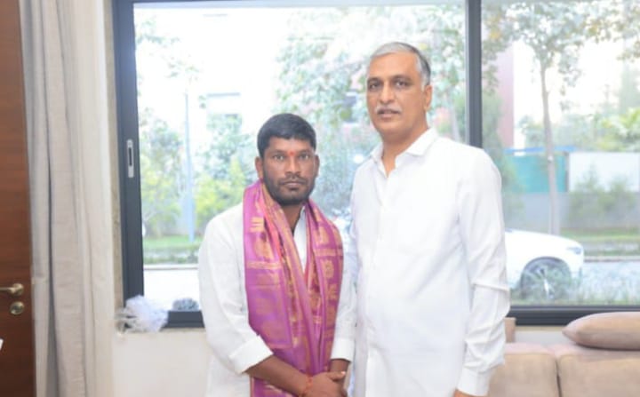 Harish Rao : తన్నీరు హరీష్ రావును మర్యాదపూర్వకంగా కలిసిన ముత్యాలు