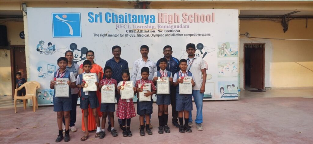 Sri Chaitanya's students excelled