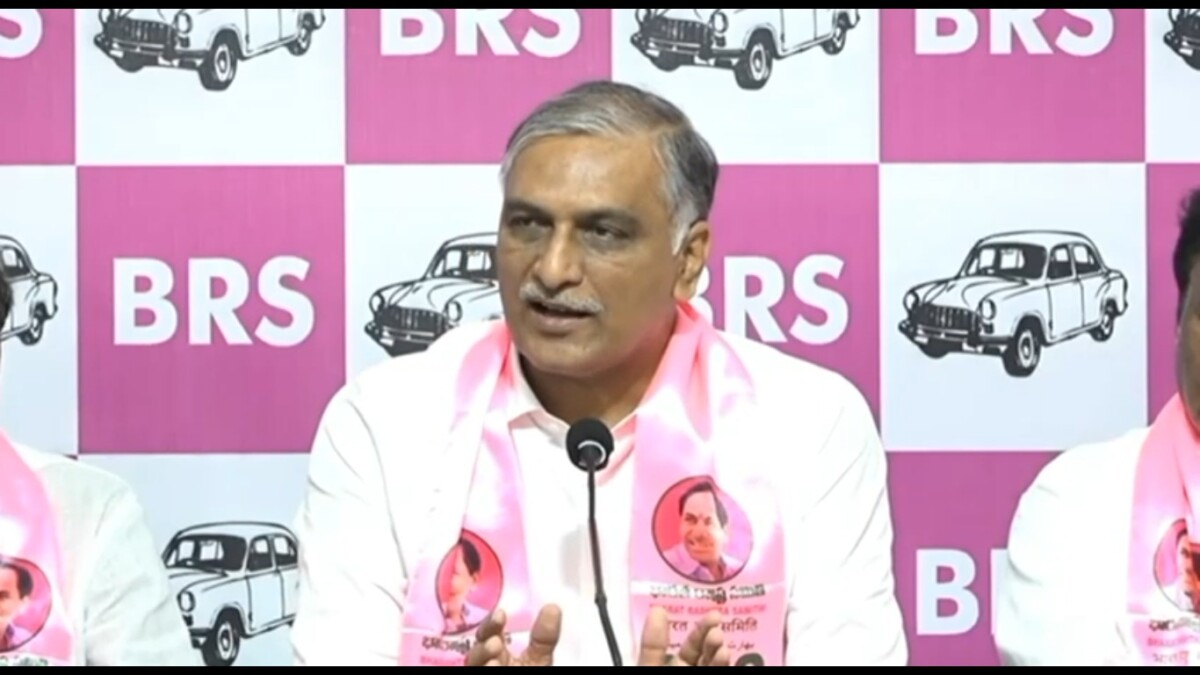 Harish Rao : తెలంగాణకు నీళ్ళు లేకున్నా ఆంధ్రాకు నీళ్ళు ఉంటే చాలు అనుకుంటున్నావా రేవంత్ రెడ్డి?