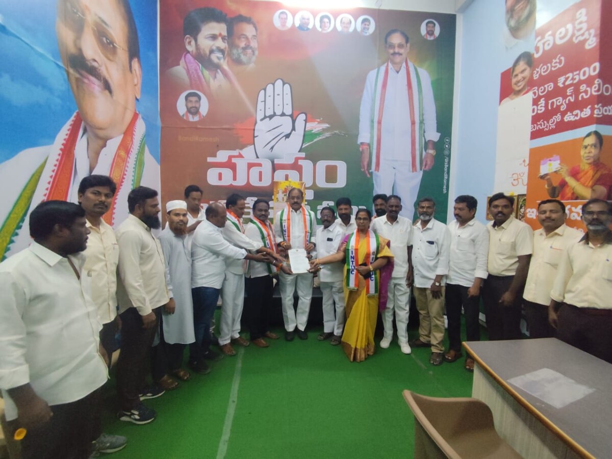 INTUC : కూకట్పల్లి నియోజకవర్గం ఐ. యన్.టి.యు.సి అధ్యక్షులు గా కర్క నాగరాజు నియామకం