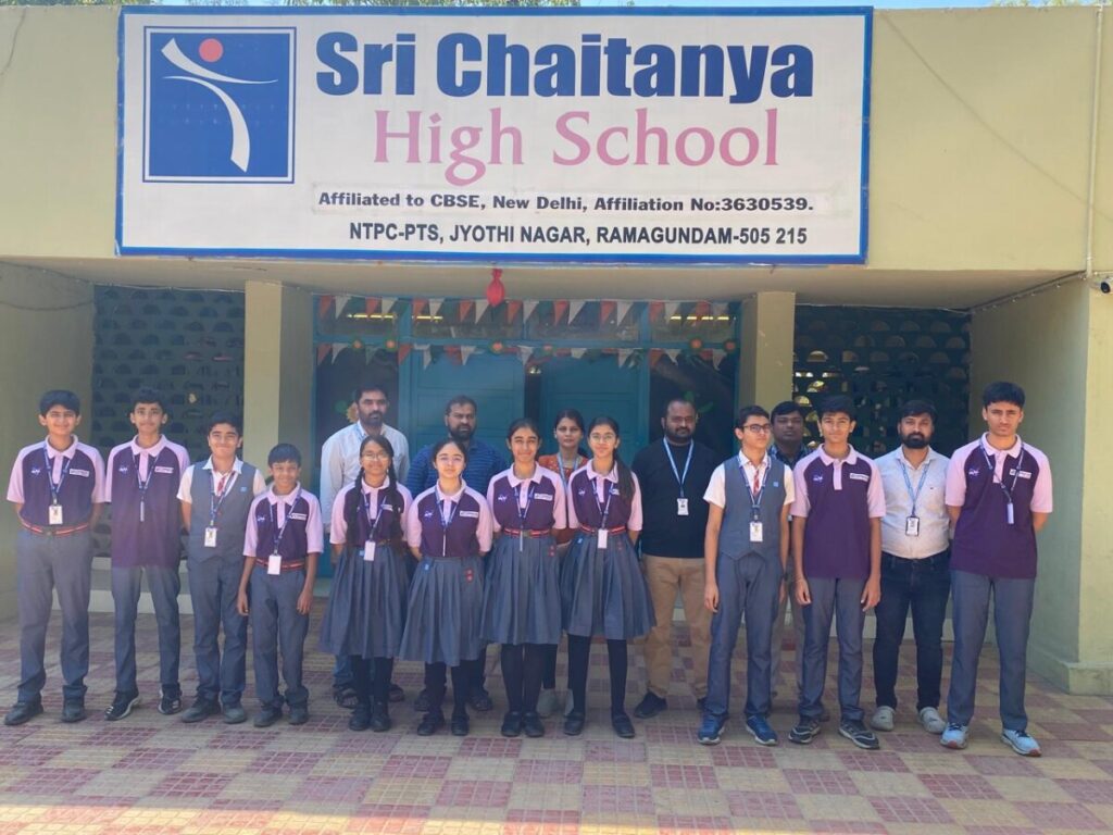 Chaitanya students in NASA program