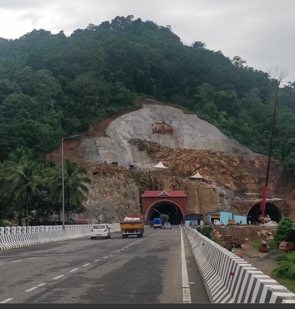 Underground route Hyderabad-Srisailam