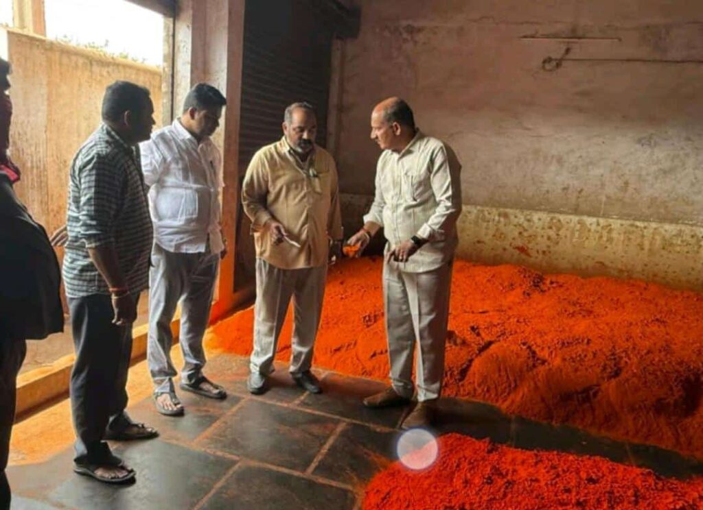 inspections at Guntur Chilli Mill