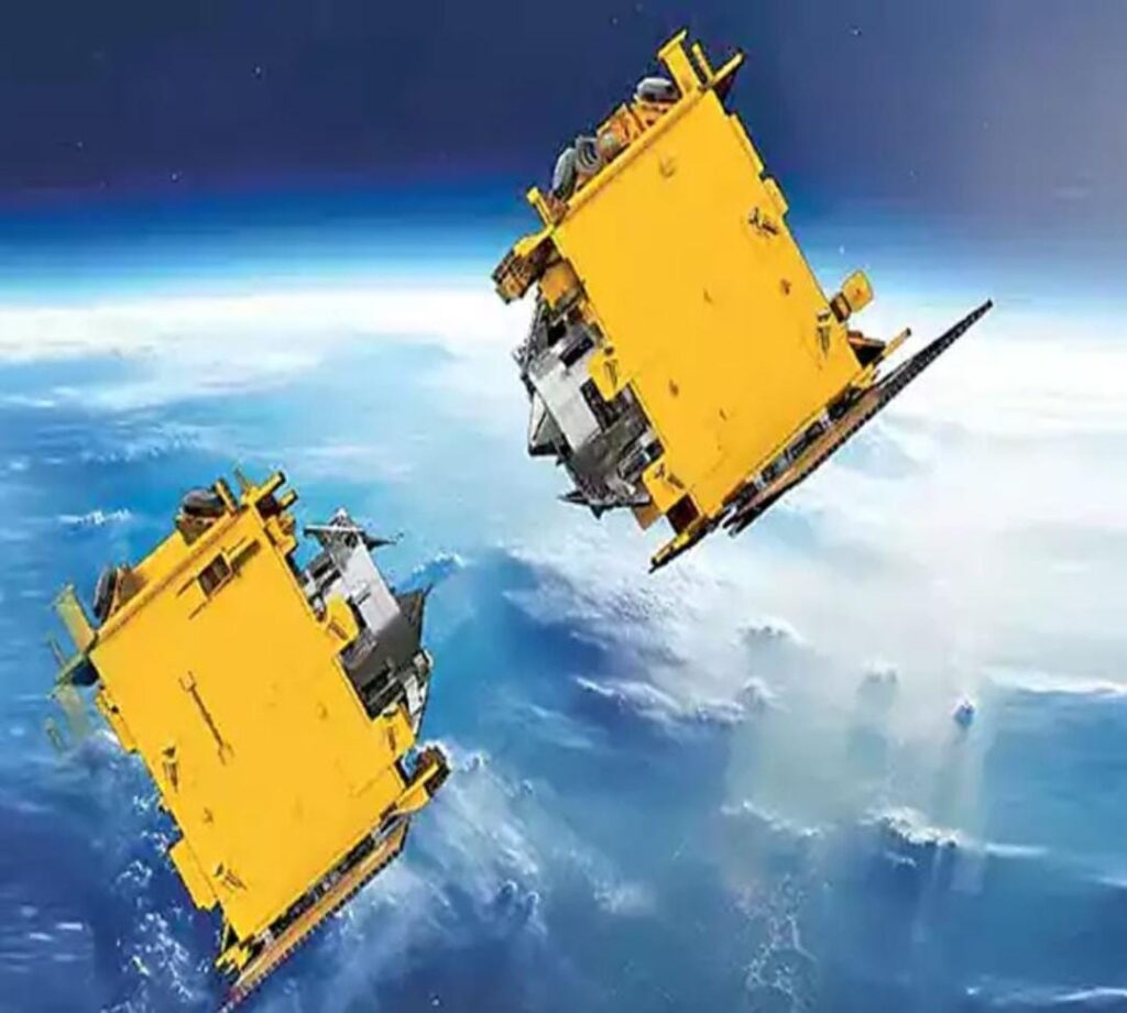 Spadex de-docking process successful