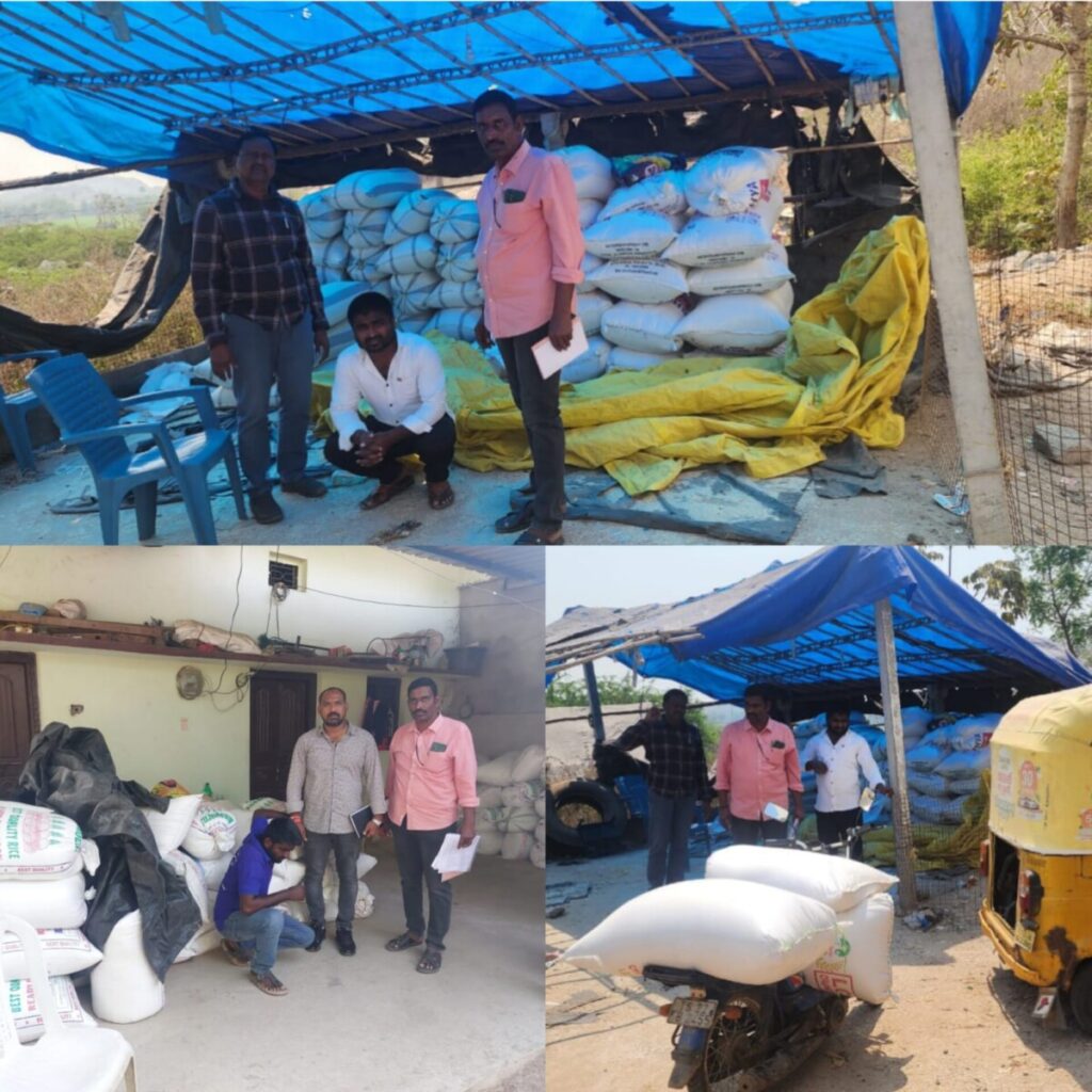 65 quintals ration rice 