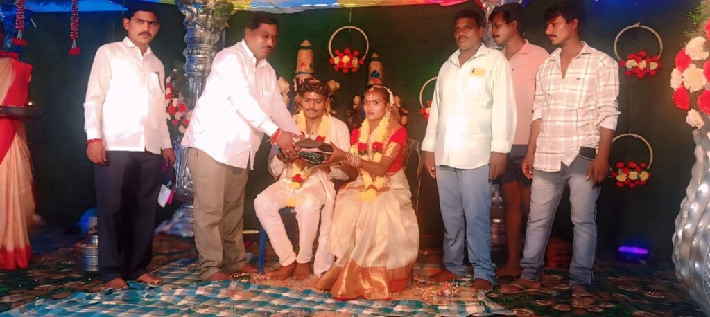 Tati participated wedding ceremony