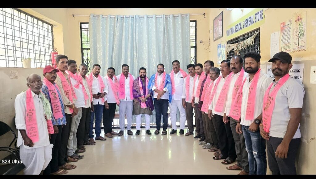 Joining the BRS party from 
