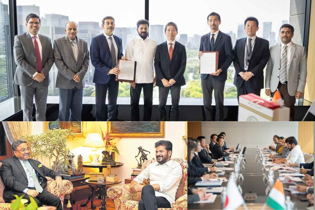 CM Revanth's Japan visit continues 
