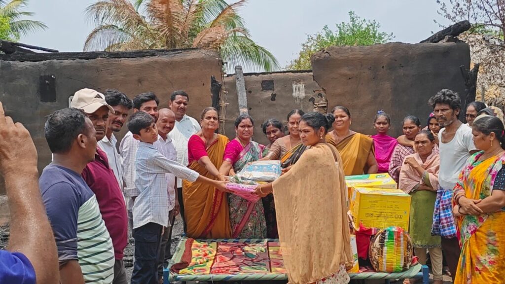 Help for fire victims 