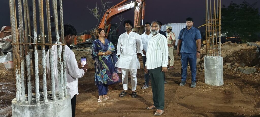 MLA Raj Thakur inspects 