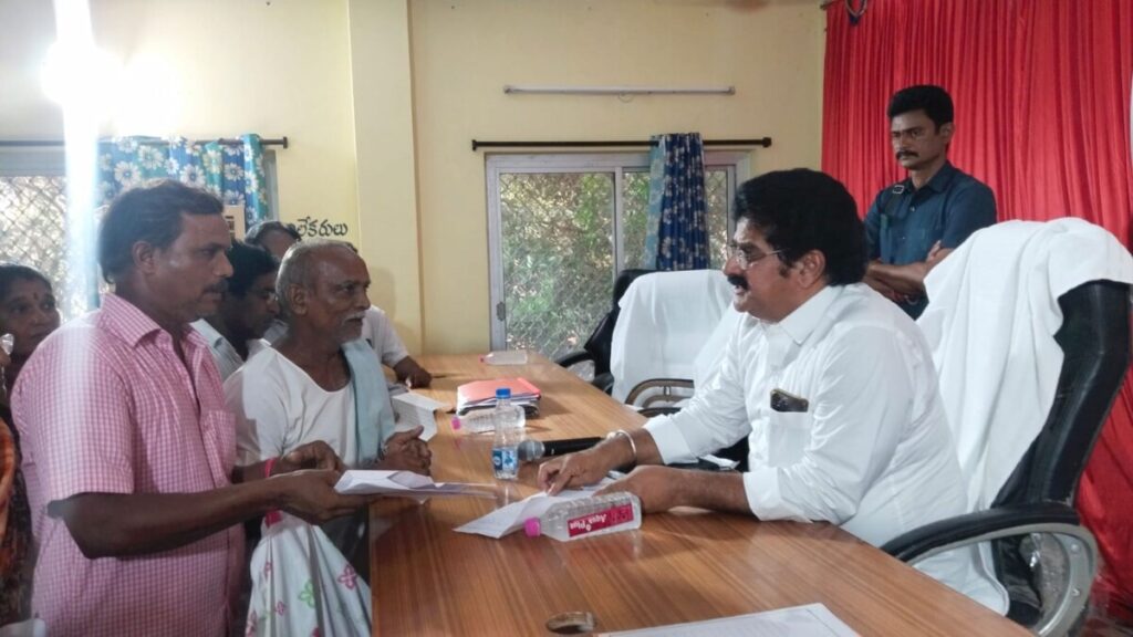 Anaparthi MLA Nallamilli organized 