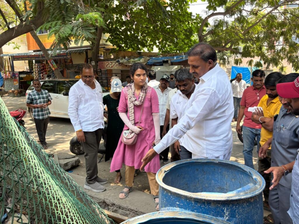 Padayatra in the limits 