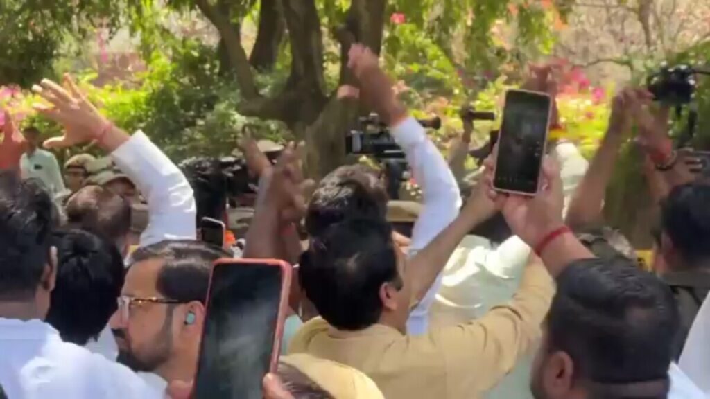 Tension at Pakistan Embassy