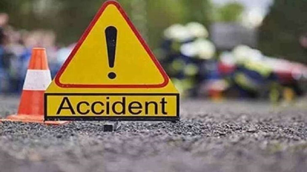 Accident on the side 