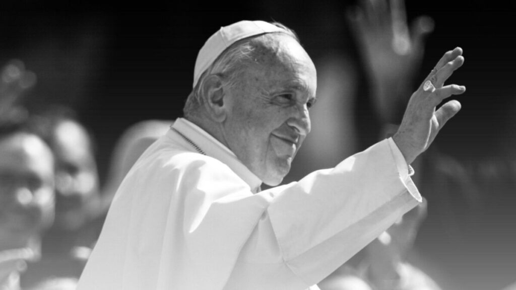 Pope Francis left an 