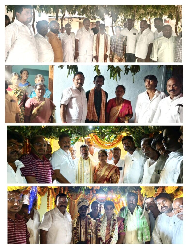 MLA TRR blesses newlyweds