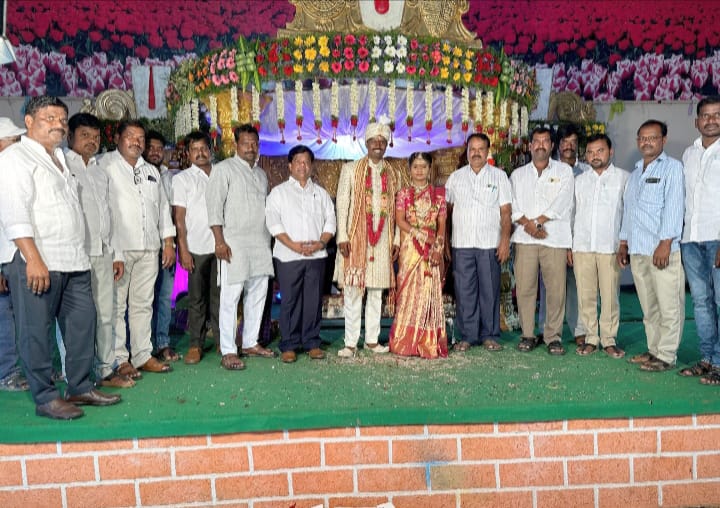 Blessed the newlyweds