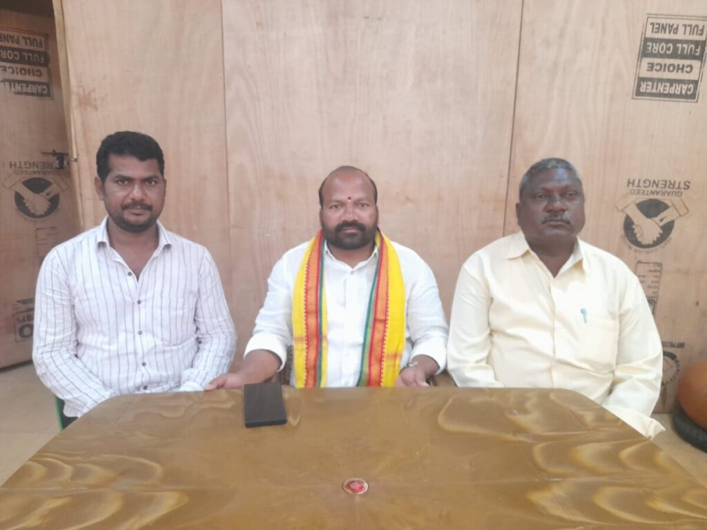 Sarpanch Petteli Dasubabhu expressed