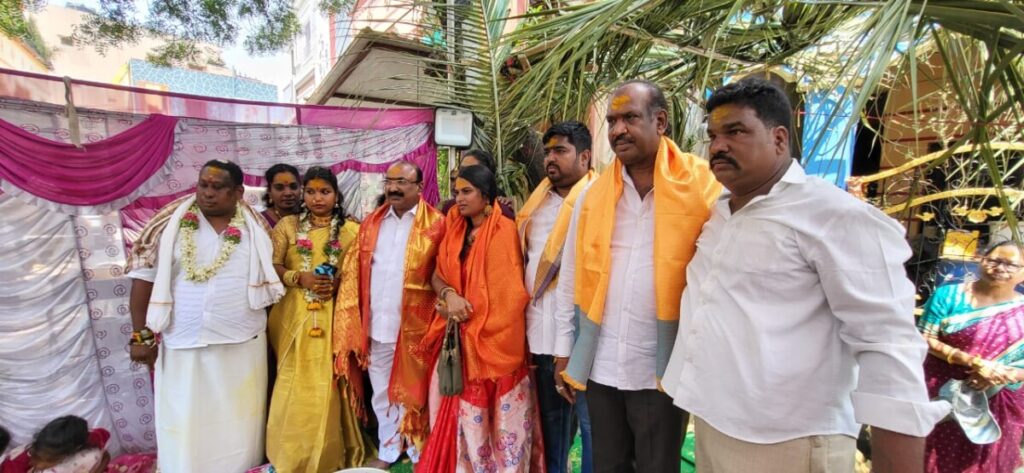 Janasena leader participated in 