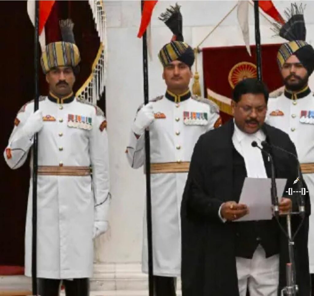 Justice Gavai sworn in 