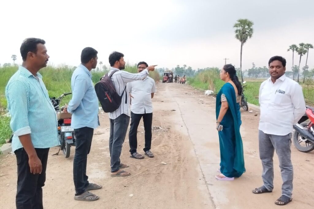 Municipal Chairperson Rani inspected 
