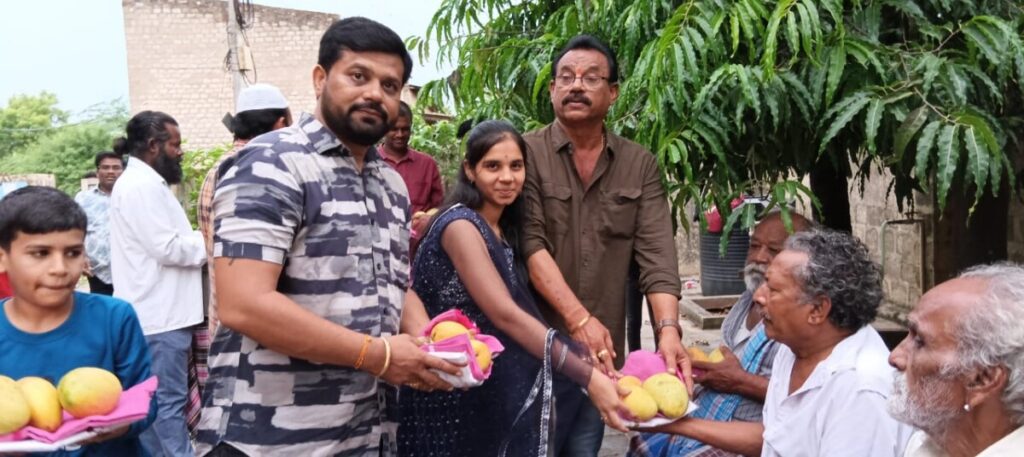 Birthday celebrations at Amma