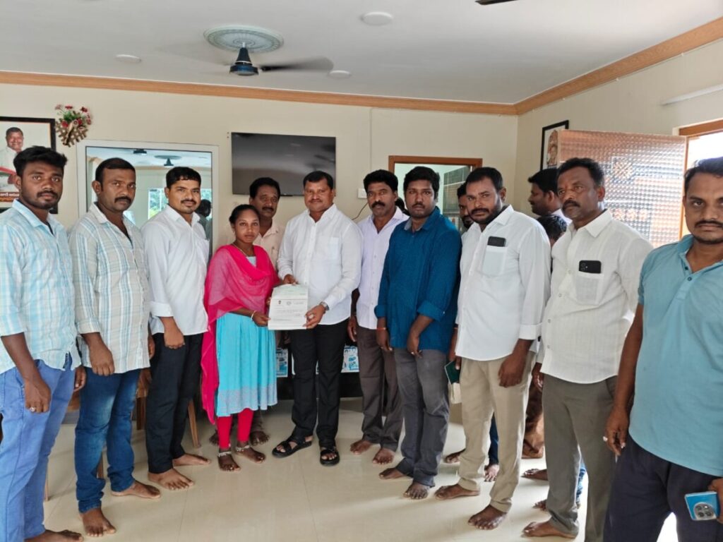 MLA Jare distributed the 