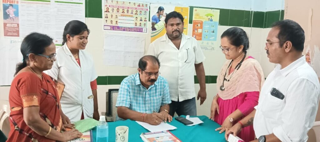 Warangal DM&HO Dr. Sambasivarao 