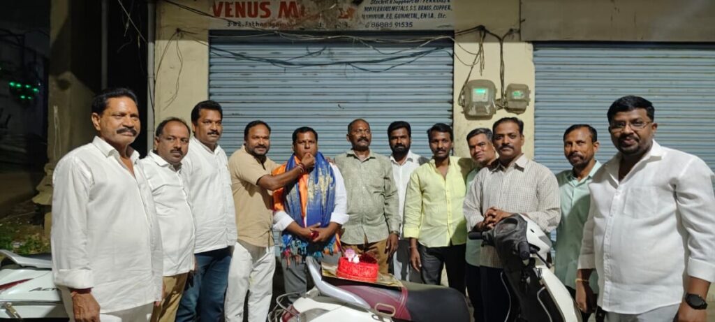 Kranthi Mudiraj's birthday celebrated