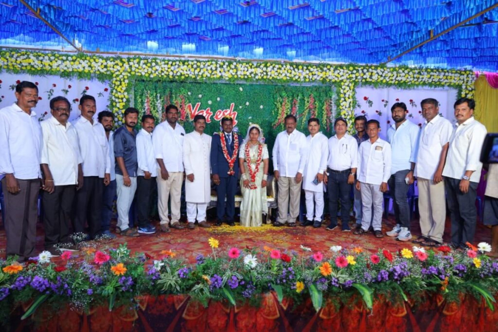 Participated in the wedding 