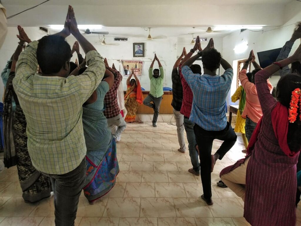 Yoga Andhra program was 