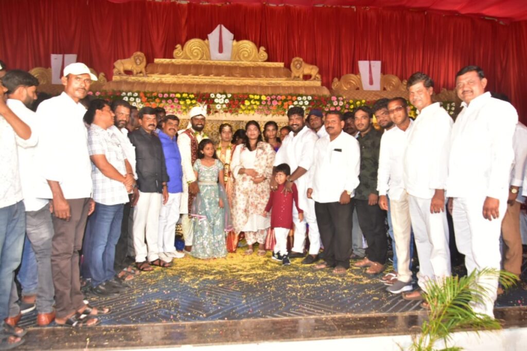 Speaker blesses the newlyweds