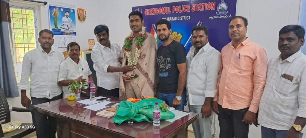 Janagaon Venkat Reddy felicitated 