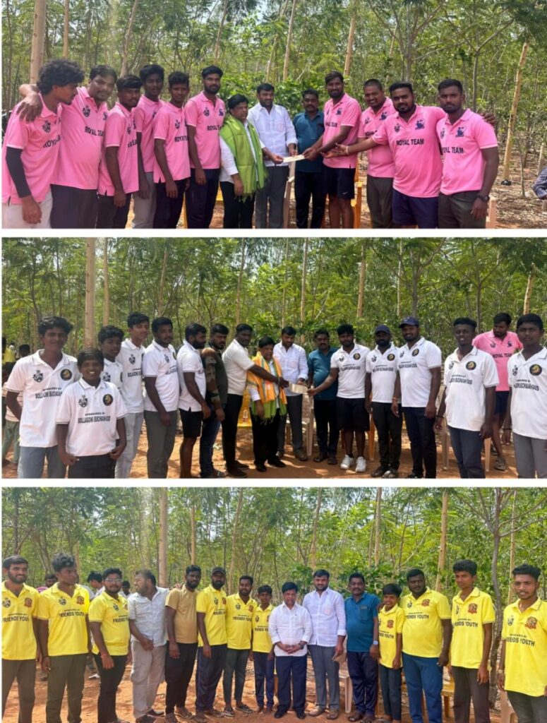 Prizes awarded to winners 