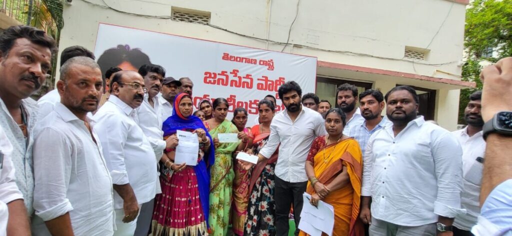 Janasena chief Pawan Kalyan 