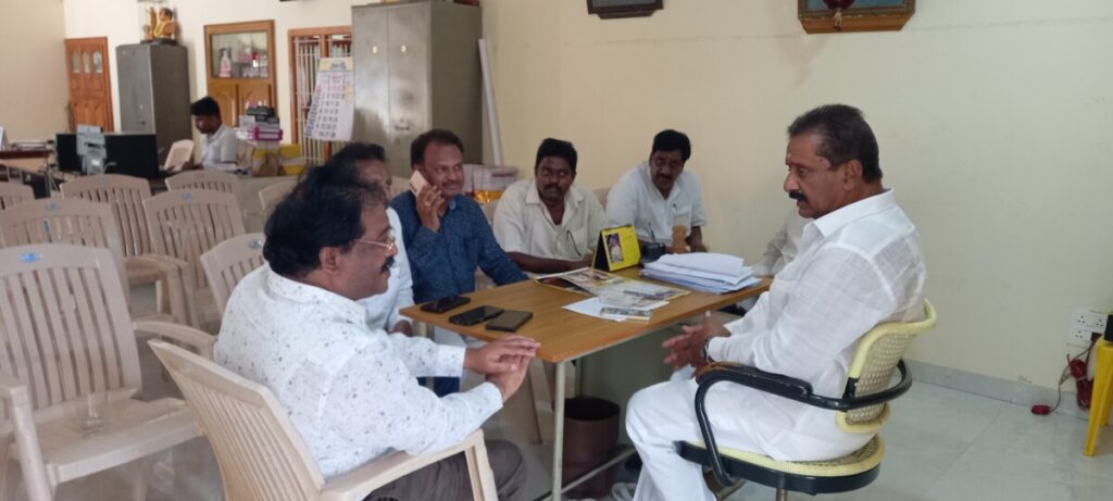Meeting of MLA Vegulla