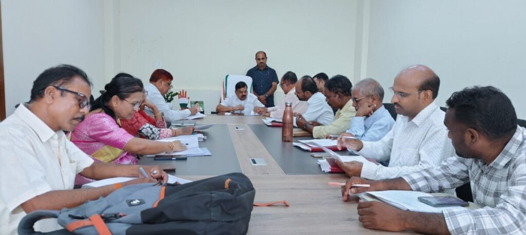 Review meeting on Indiramma's 