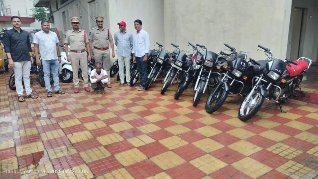 Inter-district motorcycle thief 