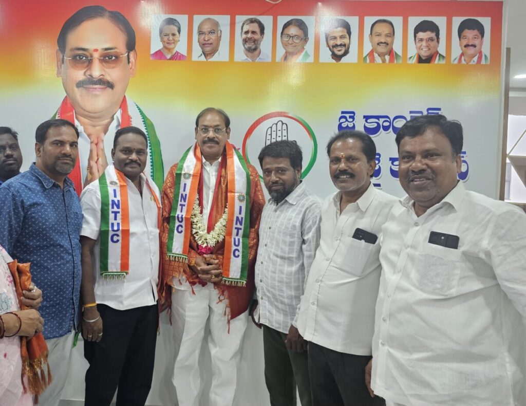 INTUC President Karkanagaraju congratulates 