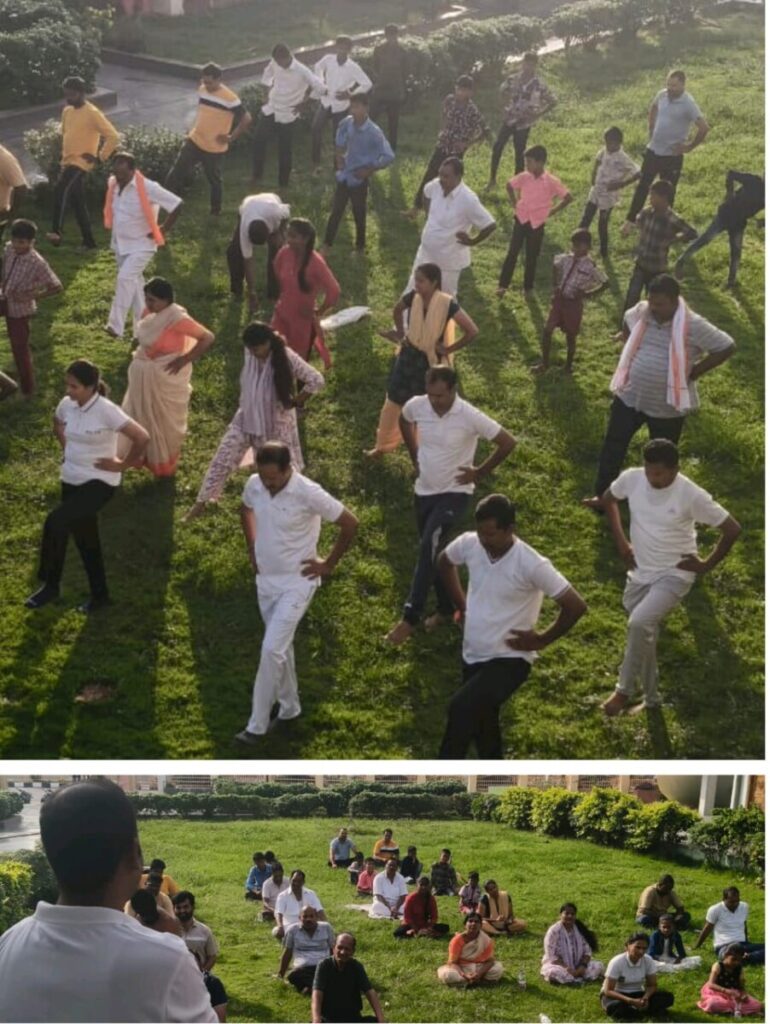 International Yoga Day at Dindi 