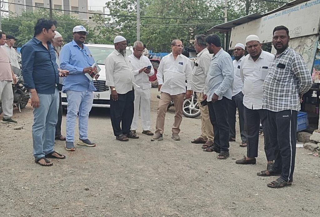 Corporator Venkatesh Goud on 