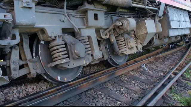 Passenger train derails in
