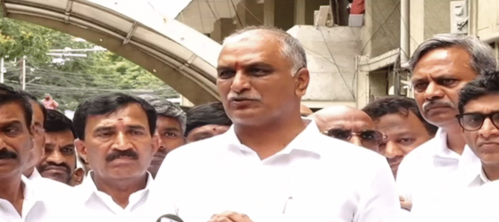 Harish Rao Kaleshwaram inquiry 