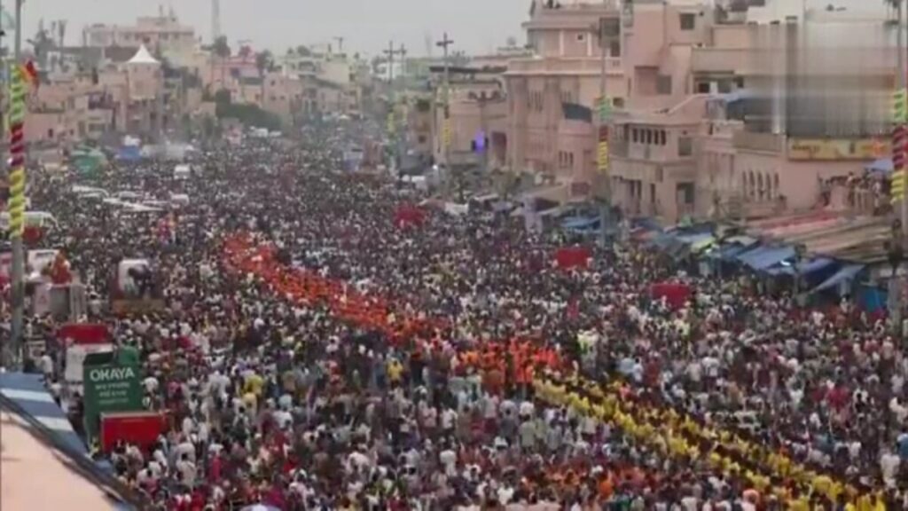 Jagannath's Rath Yatra Huge 