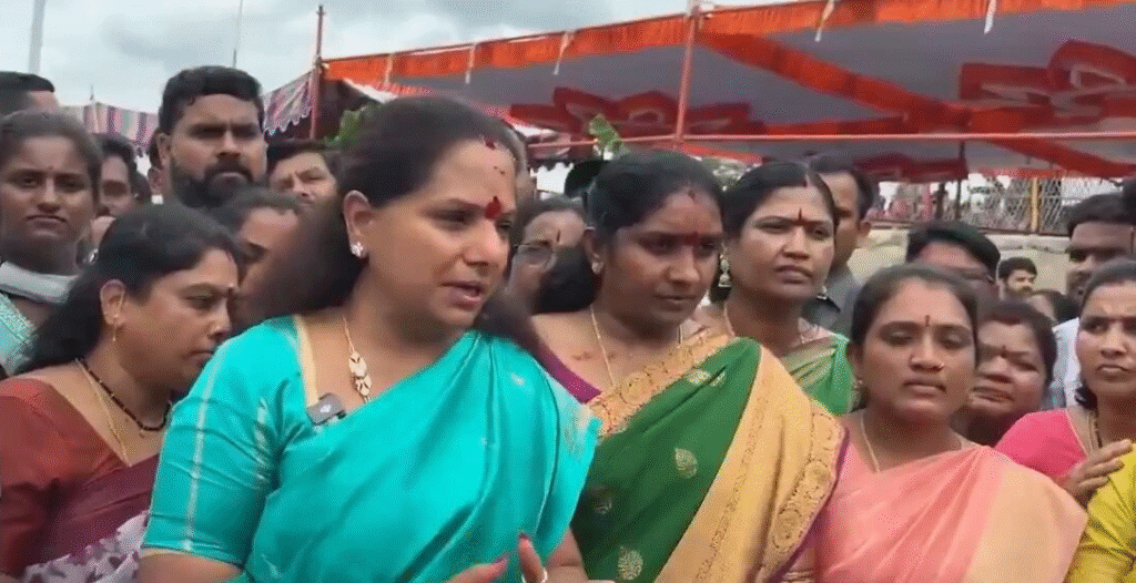MLC Kavitha responds to 