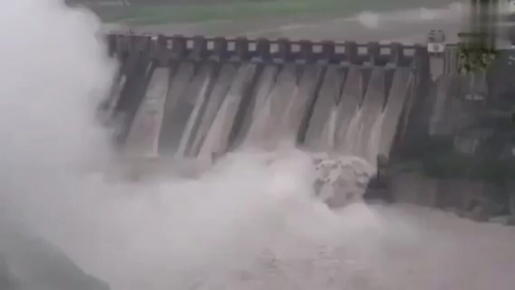 Torrential rains in the