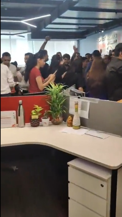 Air India office party