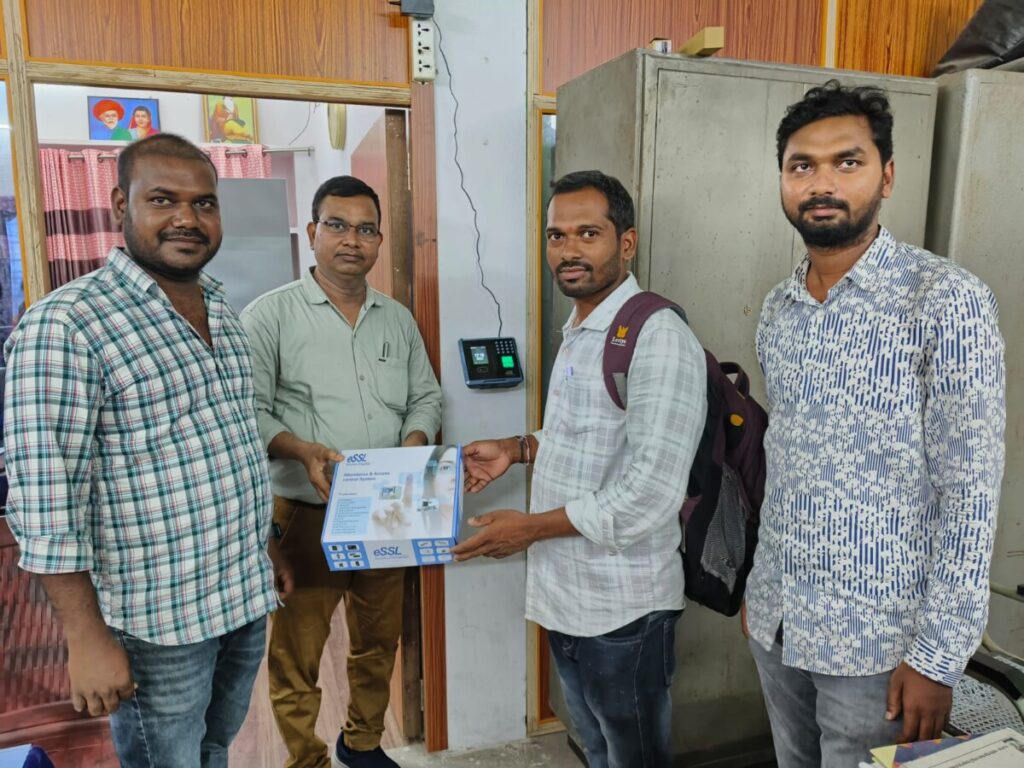 Implementation of biometric attendance 