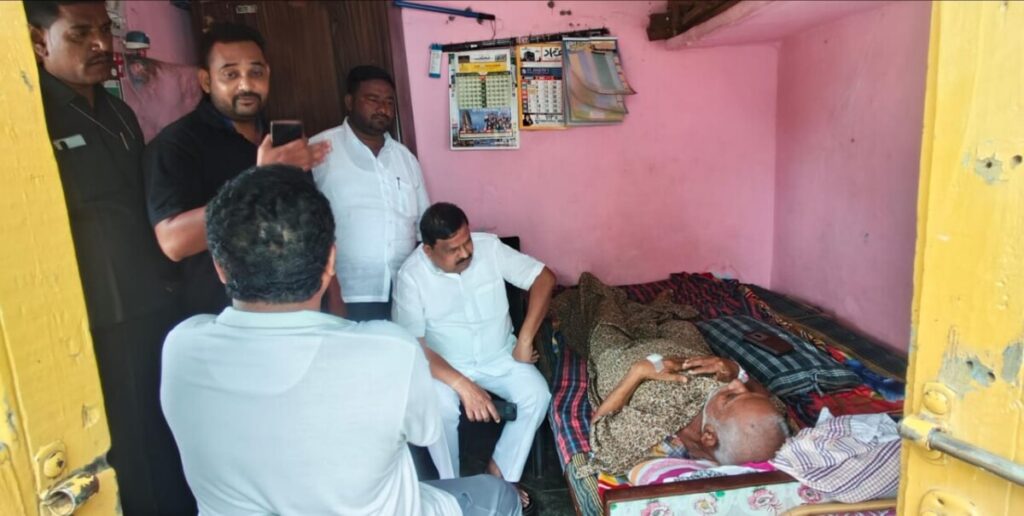 MLA visits father of former councilor Rise